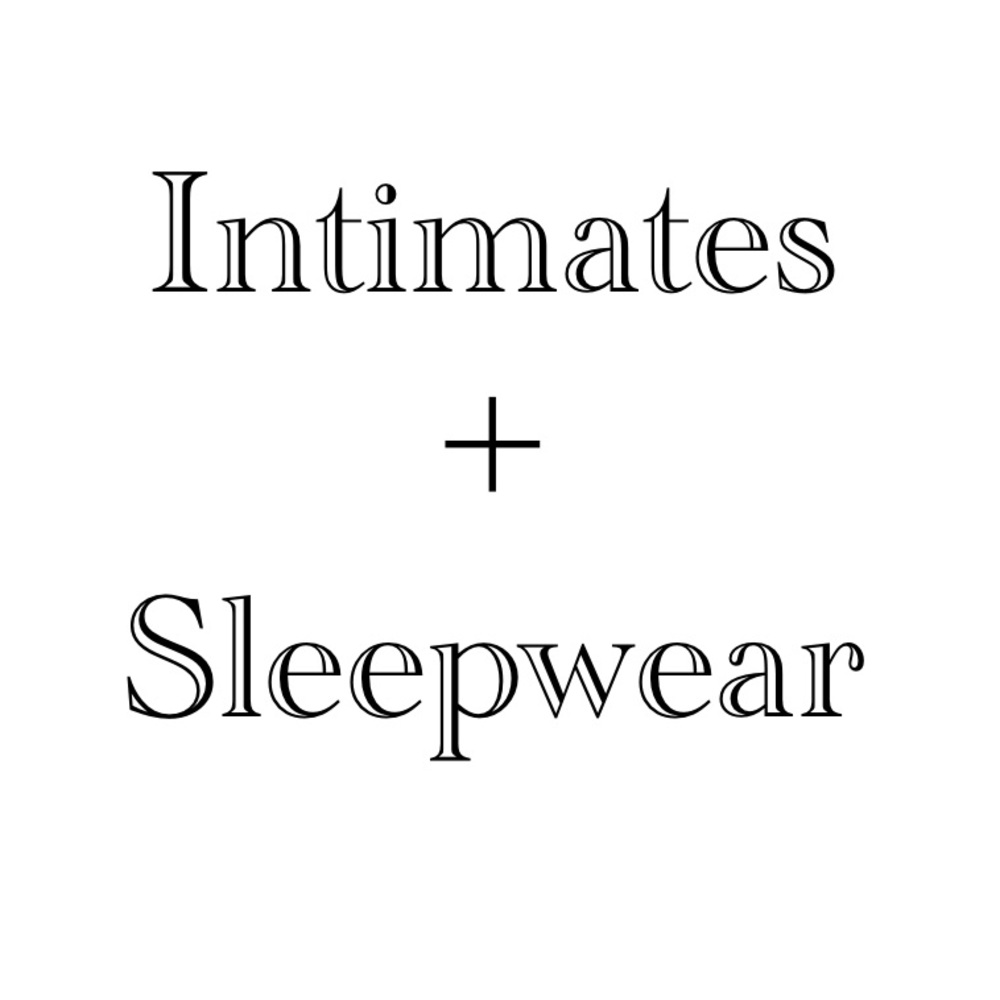 Intimates, Sleepwear, and Swimwear